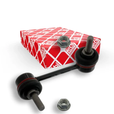 Abbildung von FEBI BILSTEIN 43456 Koppelstange Vorderachse rechts M10 x 1,25 mit Mutter