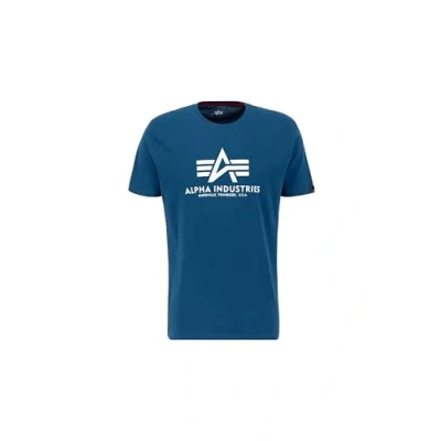 Abbildung von Alpha Industries CAMO Tshirt print, Herren, Größe: Medium, Naval blue