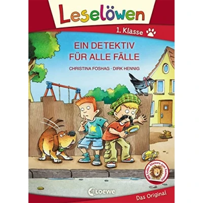 Abbildung von Leselöwen 1. Klasse Ein Detektiv für alle Fälle (Großbuchstabenausgabe): Erstlesebuch Kinder ab 6 Jahren