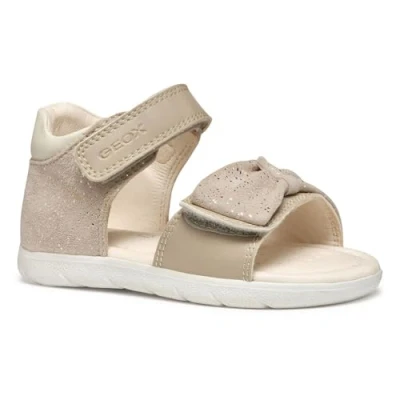 Abbildung von Geox Lauflernschuh für Kinder, Größe: 21, Beige Schuhe