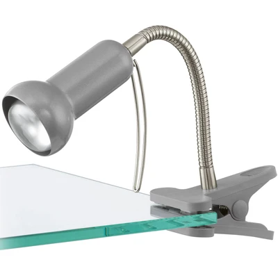 Abbildung von EGLO Klemmleuchte »FABIO Klemmspot, exkl. Leuchtmittel E14, mit Klemme, Büro« E14 Klemmlampe, Leselampe, Schalter, flexibler Leuchtenhalts, Höhe: 30cm