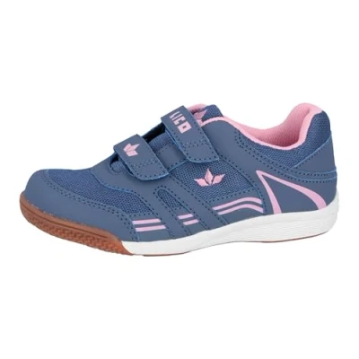 Abbildung von Lico Active Indoor V Mädchen Hallenturnschuh, grau/rosa, 33 EU