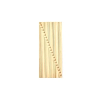 Abbildung von Mendi 50 Holzstäbchen zum Basteln, 40 cm x 5,5 mm