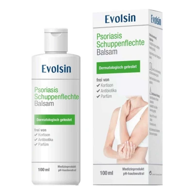 Abbildung von Evolsin Psoriasis Schuppenflechte Balsam