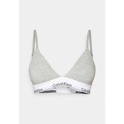 Abbildung von Calvin Klein Underwear Triangel BH, Damen, Größe: XS, Grey heather