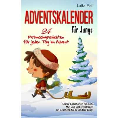Abbildung von Adventskalender für Jungs 24 Mutmachgeschichten jeden Tag im Advent: Starke Botschaften mehr Mut und Selbstvertrauen Ein Geschenk besondere