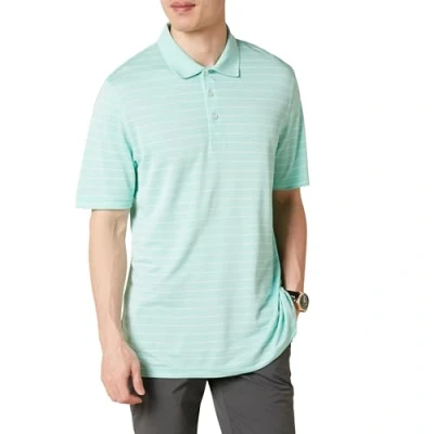 Abbildung von Amazon Essentials Herren Golf Polo Shirt, Schnell Trocknend, Normale Passform, Aquagrün, L