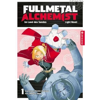 Abbildung von Fullmetal Alchemist Light Novel 01: Im Land des Sandes