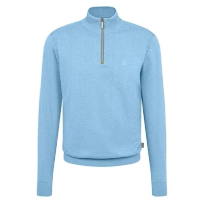 Abbildung von bugatti Troyer Strickpullover, Herren, Größe: Large, Hellblau