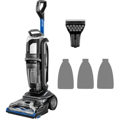 Abbildung von BISSELL Revolution HydroSteam Teppichreiniger Doppelreinigung Entfernt Schmutz, Hartnäckige und Klebrige Flecken Mit Kabel Für Teppiche, Polster Treppen 77 dBa 3670N