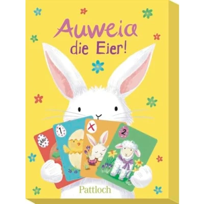 Abbildung von Auweia, die Eier!: Ein fröhliches Oster Kartenspiel für ganze Familie Kinder ab 5 Jahren mit niedlichen Ostermotiven (Geschenke fürs Osternest)
