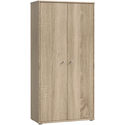 Abbildung von Forte Tempra 2 Kommode mit Türen, Holzwerkstoff, Sonoma Eiche Dekor, Bx H xT: 73,7 x 149,5 34,8 cm