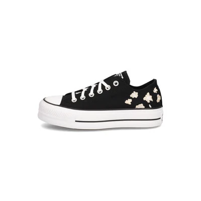 Abbildung von Converse Chuck Taylor ALL STAR LIFT Sneaker low, Damen, Größe: 35, Black/coastal dune/white Textil