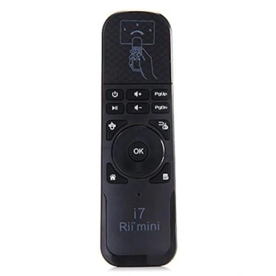 Abbildung von Rii Mini i7 Wireless Fernbedienung mit Gyro Maus für Smart TV, Spielkonsolen (Xbox 360 Xbox ONE), PC (Windows Mac Linux), und Tablet Android