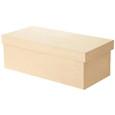 Abbildung von Décopatch BT019O Box Ballerina aus Pappmaché, zum Verzieren, perfekt für Ihre Wohndeko, Kartonbraun, 10.20 x 29.80 13.90 cm