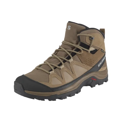 Abbildung von Salomon Quest ROVE GTX Hikingschuh, Herren, Größe: 44, Kangaroo/kelp/black Leder und textil