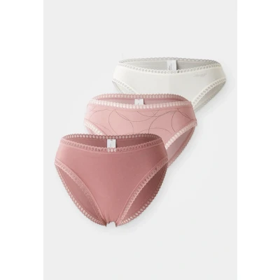 Abbildung von sloggi Slip »GO Crush«, (3er Pack), hoher Beinausschnitt, Spitze, feminin, weich, elastisch, Baumwollmix