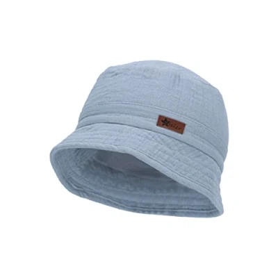 Abbildung von Sterntaler Unisex Kinder Fischerhut Musselin Kinderhut, Hellblau, 49 EU