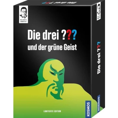 Abbildung von Kalkofe kommentiert. Die drei ??? und der grüne Geist: Exklusive Fan Box. Limitierte Edition mit Buch vielen Extras.