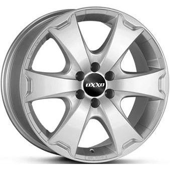 Abbildung von OXXO 6 loch 17Zoll 139mm Alufelge AVENTURA Brillantsilber lackiert OX13 751730 T7 07 Felge