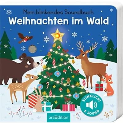 Abbildung von Mein blinkendes Soundbuch Weihnachten im Wald: Sound mit 1 LED die innovative Soundreihe für Allerkleinsten ab 12 Monaten