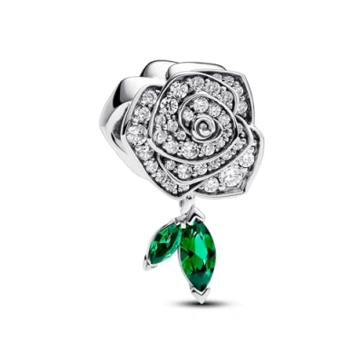 Abbildung von Pandora Moments Damen Charm Grün/Silber 793201C01