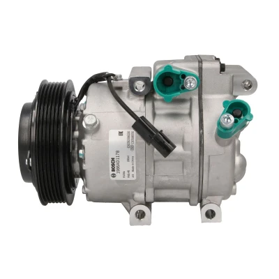 Abbildung von BOSCH 1 986 AD1 178 Kompressor 24V PAG 46 R134a mit Montageanleitung, ohne Dichtring HYUNDAI: i30 I Hatchback, KIA: cee‘d Hatchback