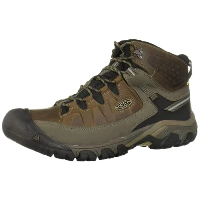 Abbildung von KEEN Herren Targhee 3 Mid Waterproof Wanderstiefel, Bungee Cord/Black, 44.5 EU