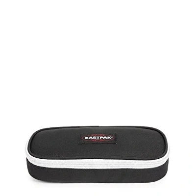 Abbildung von EASTPAK OVAL Single Federmäppchen, 22 cm, Kontrast Grey White (Schwarz)