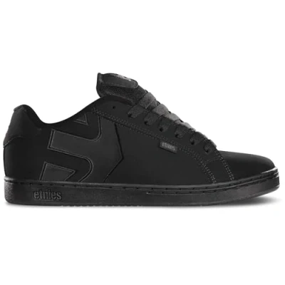 Abbildung von Etnies Fader Skateschuh, Herren, Größe: 38, Black dirty wash Leder und lederimitat