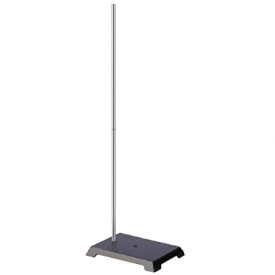 Abbildung von stonylab Labor Ständer, 200 x 135 mm Stützringständer aus Gusseisen mit 570 Stab für das