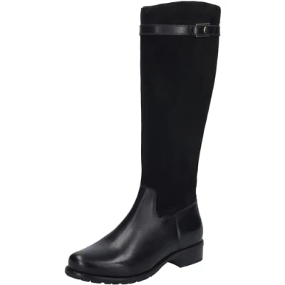 Abbildung von Josef Seibel Damen Klassische Stiefel Chiara 05,Weite G (Normal),Wechselfußbett,Winterschuhe,uebergangsstiefel,schwarz,38 EU