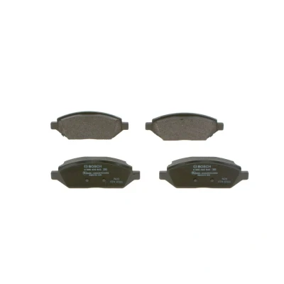 Abbildung von BOSCH 0 986 424 842 Bremsbelagsatz Low Metallic mit integriertem Verschleißsensor OPEL: Karl