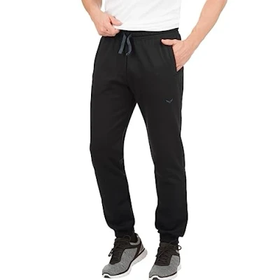 Abbildung von Trigema Herren 675096 Jogginghose Sporthose, Schwarz (Schwarz 008), M EU