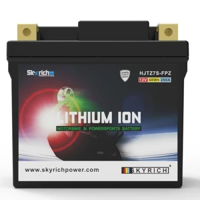 Abbildung von SKYRICH Batterie Moto 12V Lithium Ion HJTZ7S FPZ Sans Entretien