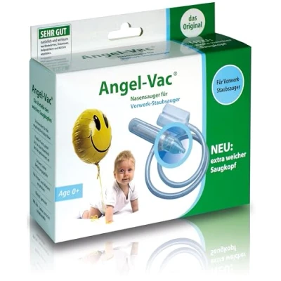Abbildung von Nasensauger Angel Vac Baby für Vorwerk Staubsauger Mit Extra weichem Saugkopf das Original seit 30 Jahren