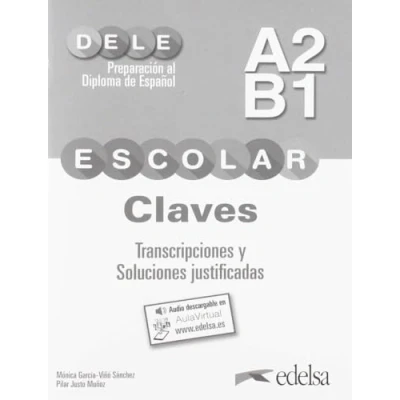 Abbildung von DELE escolar Preparación al Diploma de Español A2/B1: Lösungsschlüssel zum Übungsbuch Mit Audios online