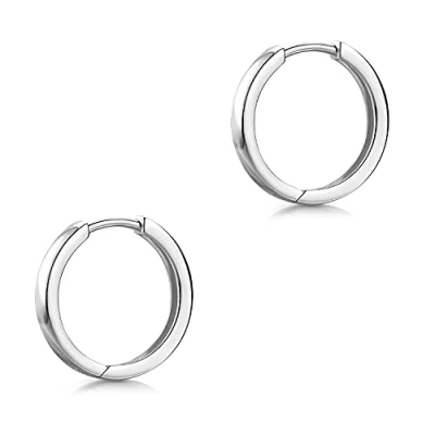 Abbildung von Materia Klappcreolen Silber 925 klein 9mm SO 427