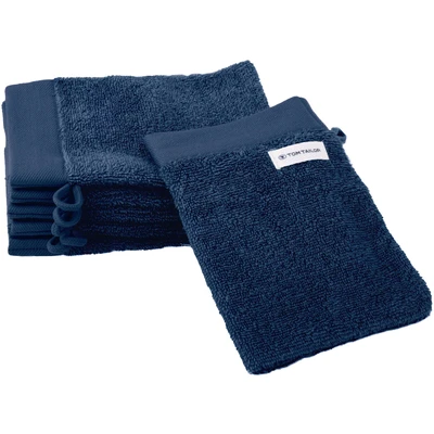 Abbildung von TOM TAILOR HOME Waschhandschuh »Waschhandschuh COLOR BATH«, (6 St., 6er Set Waschhandschuhe 16 x 21 cm)