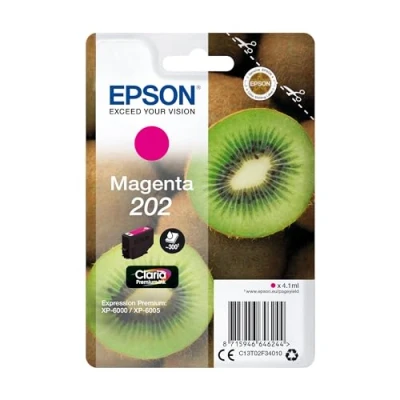Abbildung von Epson 202 (C13T02F34010) Magenta Druckerpatrone (Original)