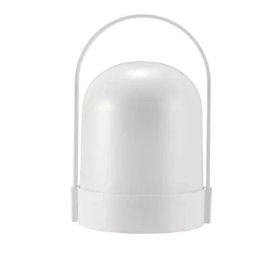 Abbildung von Pauleen 48251 LED Laterne Mobile Shine IP44 Timer Batterie incl. 1x0,4 Watt Outdoor Weiß Kunststoff 2700 K