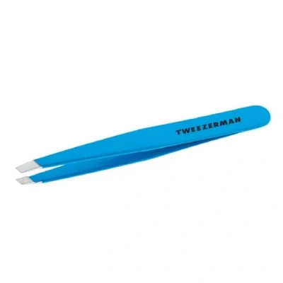 Abbildung von Tweezerman Augenbrauen Pinzette, blau Jewel, 1er Pack (1 x 1 Stück)