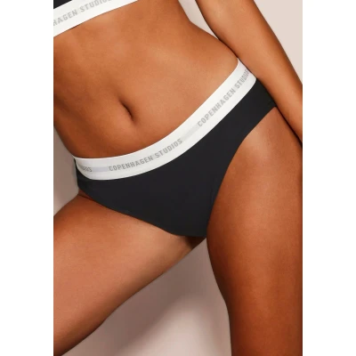 Abbildung von Copenhagen Studios Bikinislip, mit weichem Logobund und aus elastischer Baumwoll Modal Qualität