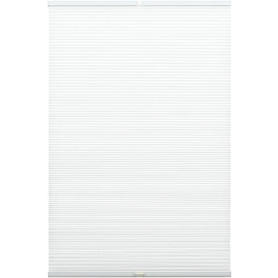 Abbildung von GARDINIA Wabenplissee Concept Tageslicht, Blickdicht, Lichtdurchlässig, Faltrollo, Einfach in der Breite kürzbar, EASYFIX Plissee, Weiß, 40 x 130 cm