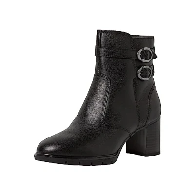 Abbildung von Tamaris Comfort Cowboy/Bikerstiefelette, Damen, Größe: 37, Black Schuhe