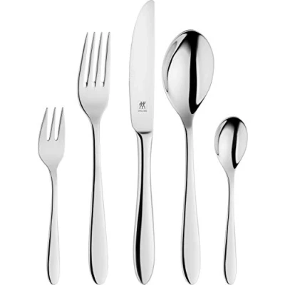 Abbildung von ZWILLING Style Besteck Set, 60 teilig, Für 12 Personen, 18/10 Edelstahl/Hochwertiger Klingenstahl, Poliert