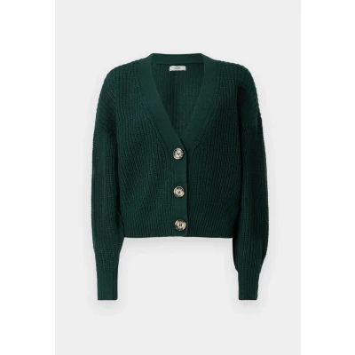 Abbildung von JDY Justy L S Short NOOS Strickjacke, Damen, Größe: XS, Ponderosa pine