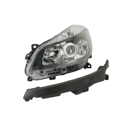 Abbildung von TYC 20 0796 15 2 Scheinwerfer links H7/H1/H7 mit Abbiegelicht für Rechtsverkehr Elektromotor RENAULT: Clio 3, III Grandtour