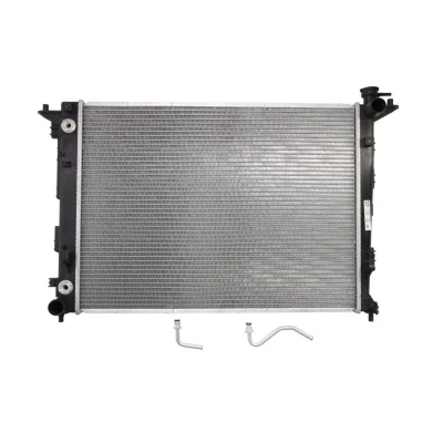 Abbildung von NISSENS 67466 Kühler, Motorkühlung Aluminium 638 474 16 Kühlrippen gelötet KIA: Sportage III, HYUNDAI: ix35