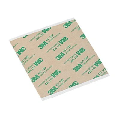 Abbildung von 3M 12X12 12 467MP Transferklebeband, 467 MP, 30,5 cm breit, 0,33 m Länge, transparent, Stück